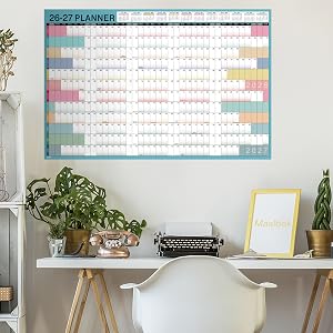 yearly wall calendar