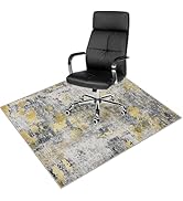 Anidaroel 48"x60" Home Office Chair Mat for Hardwood Floor, Desk Mat for Chair, Ant-Slip Computer...