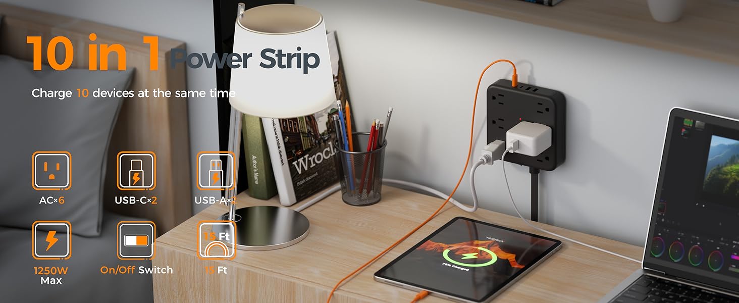 10 in 1 Power Strip