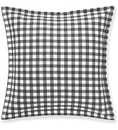 Eddie Bauer - Euro Sham Set, 2pc Cotton Bedding with Hidden Zipper Closure, Stylish Plaid Bedding...