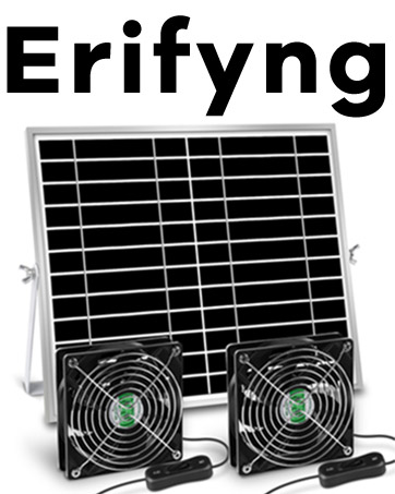 solar fan for outside