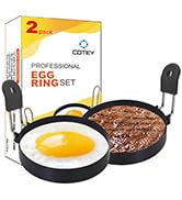 egg rings silicone handle 2 pack