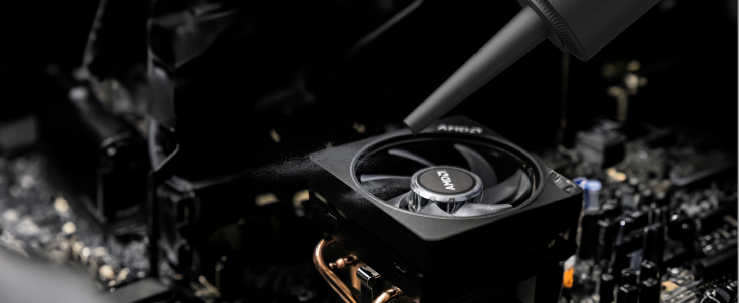 handheld vacuum compressed Air Dusting for PC &amp;amp; Electronics