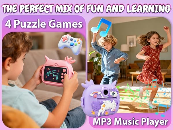 Kids Camera Instant Print