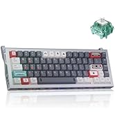 kutethy KY67 Pro Gaming Keyboard, 65% RGB Hall Effect Keyboard, 67 Keys with Gateron Magnetic Swi...