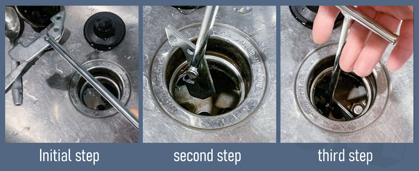 Garbage Disposer Unjamming Wrench