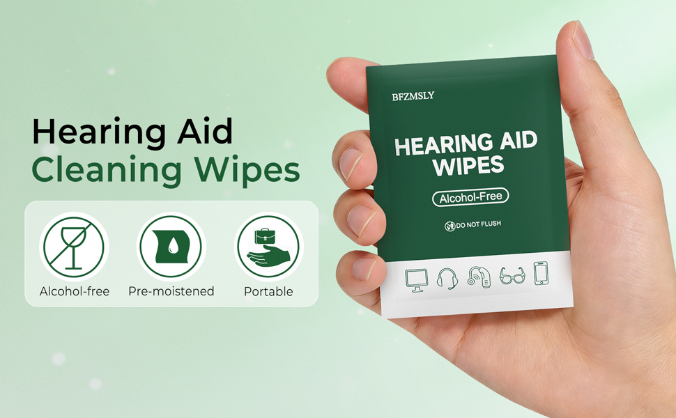 Hearing Aid Cleaning Wipes
