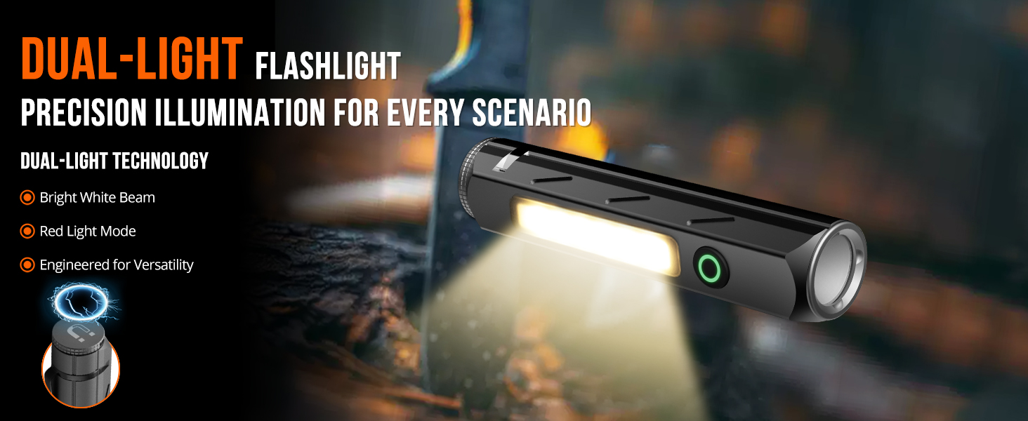 360° MAGNETIC FREEDOM LGHTING REVOLUTION FOR HANDS-FREE