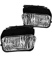 Driving Fog Lights Lamps Replacement for Chevy Silverado 2003 2004 2005 2006 2007 All Models Aval...