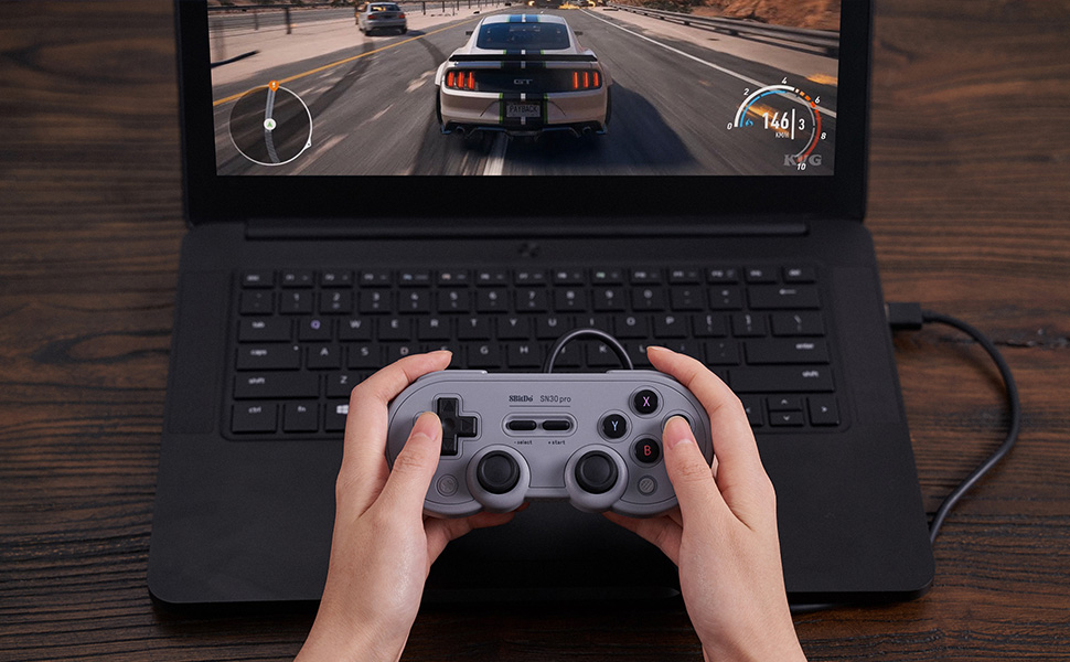 8bitdo sn30 pro wired controller