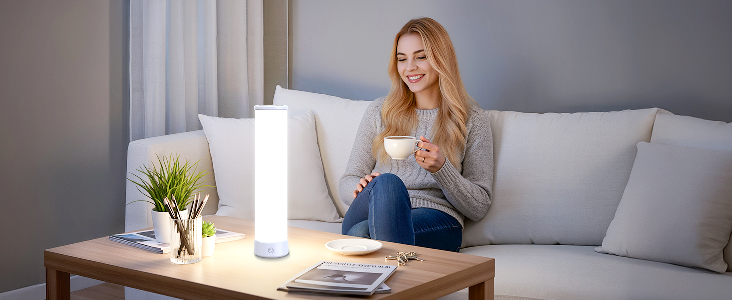 15000 lux light therapy lamp