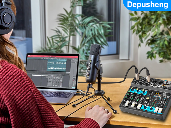 US-BF6 audio mixer