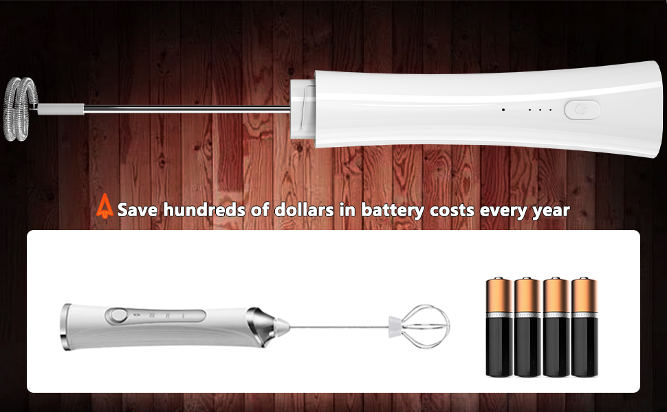 electric milk frother zulay milk frother handheld drink mixer handheld rechargeable milk frother