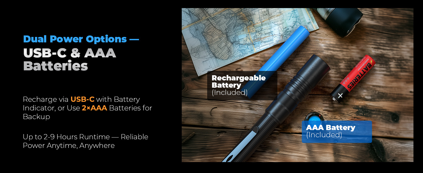 rechargeable flashlight