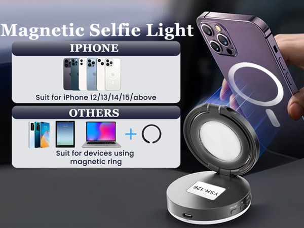 Magnetic Selfie Light