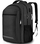 ampoock Laptop Backpack, Large Travel Laptop Backpack, 17 Inch Anti Theft Carry on Backpack for M...