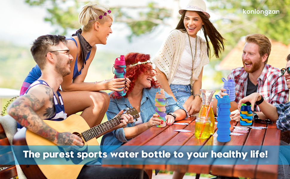 Sport Water Bottle for Travel Camping.
