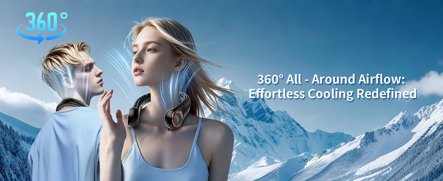 neck fans that blow cold air