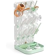 Baby Bottle Drying Rack Baby Bottle Holder Space Saving Bottle Dryer Rack Station Countertop Stor...