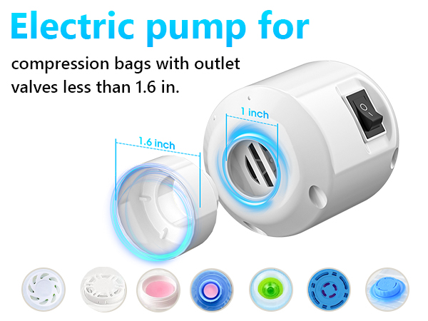 GGH Electric Air Pump for vacuum seal bags Travel