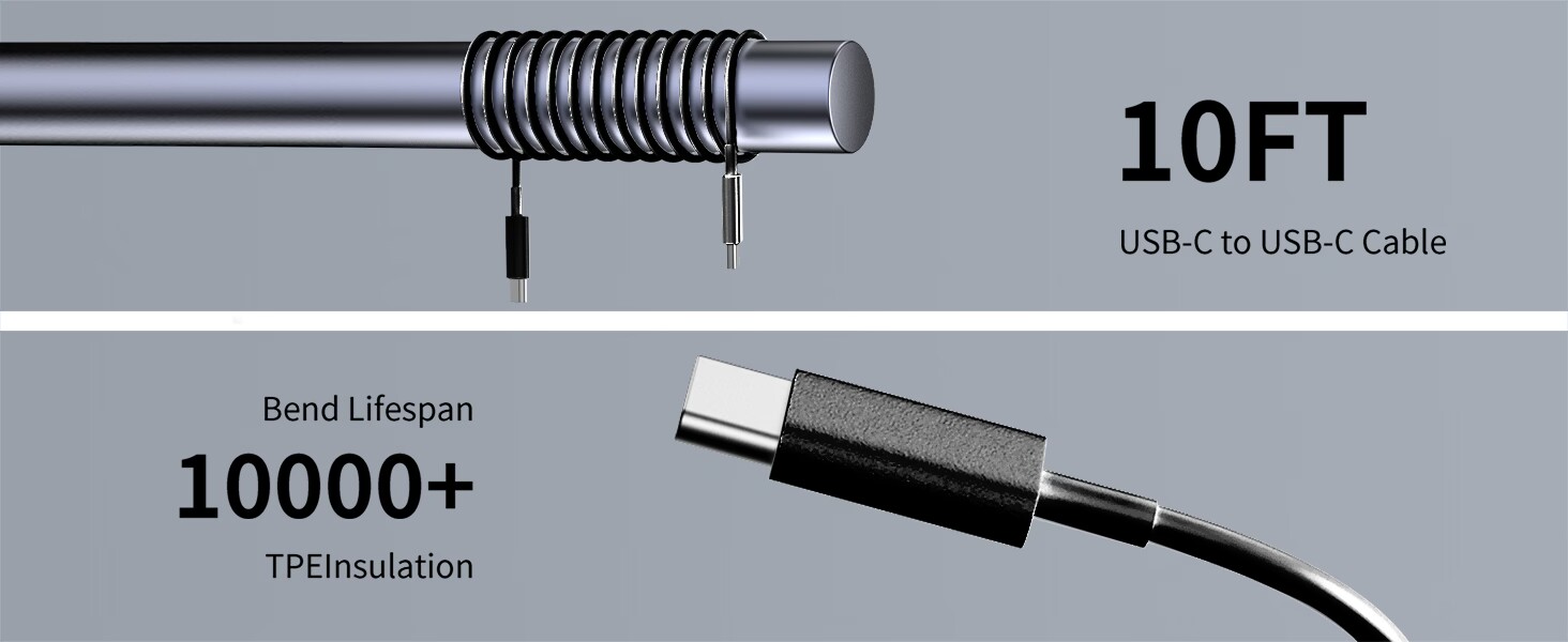 iphone 15 charger fast charigng block usb c charger for iphone 15 pro max plus 10 ft long cord