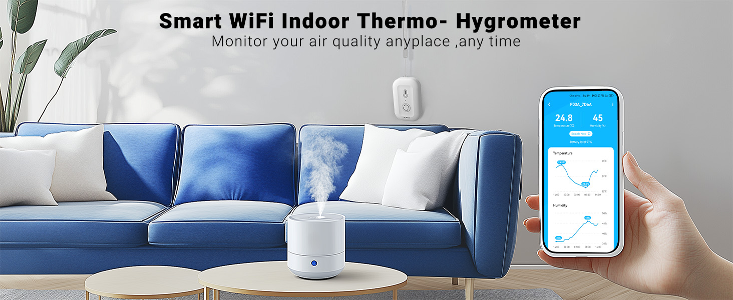 Temperature Humidity Sensor with APP