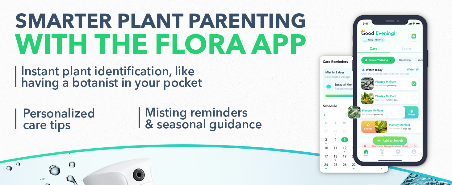 flora premium plant mister spray bottle