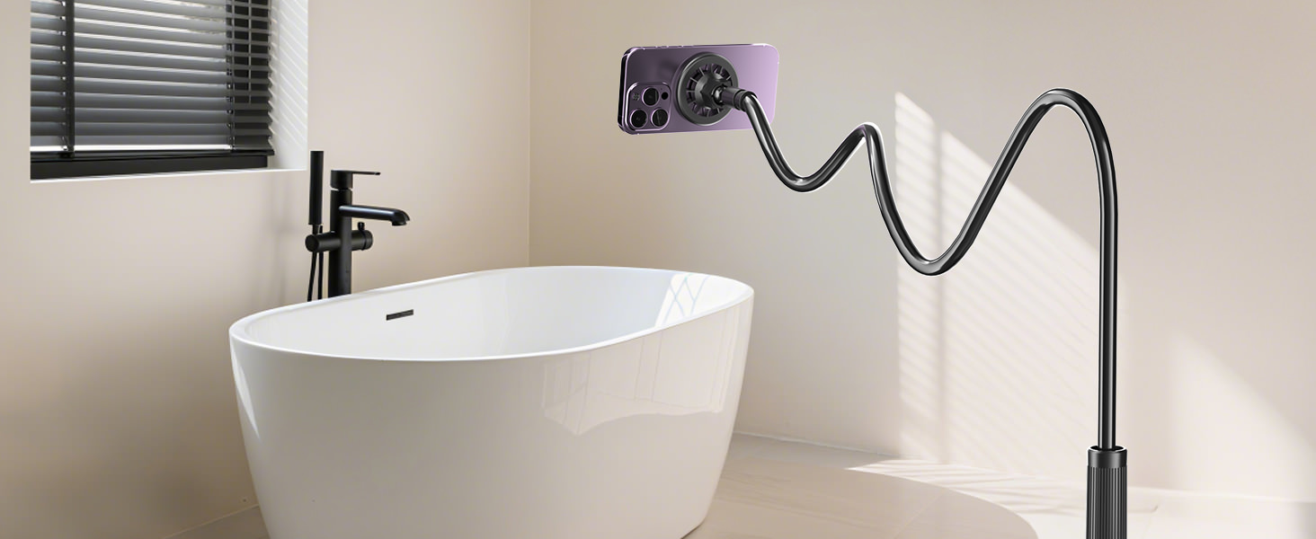 Gooseneck Phone Holder for Bed