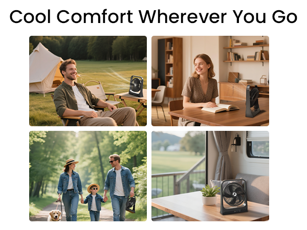 cool comfort wherever you go