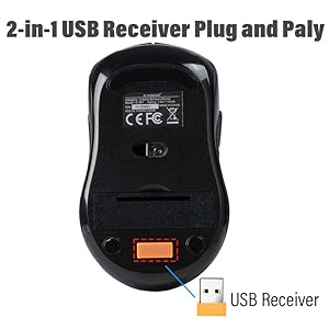 Wireless Keyboard and Mouse Combo