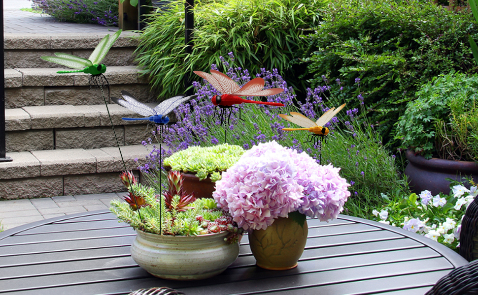 dragonfly garden decor