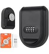 SunHalo Gear Magnetic Key Holder Under Car with Combination Lock, Hide a Key Box Waterproof Outdo...