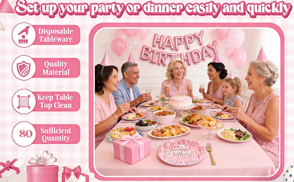 birthday decorations for women