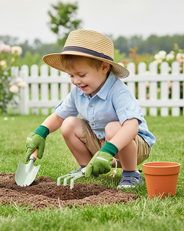 kids gardening set