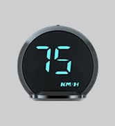 wiiyii GPS Speedometer G13, Heads up Display for Cars with Speed MPH, Compass Driving Direction, ...