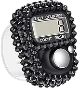 ZGLUZP Electronic Tally Counter with Display, Resettable Portable Electronic Finger Counter for G...