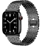 JR.DM Black Band Compatible with Apple Watch 38mm 40mm 41mm 42mm(S10/11) for Women Dressy Classy ...