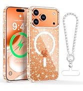 XYZ Magnetic for iPhone 17 Pro Max Case, [Compatible with MagSafe] [Pearl Charms Wrist] [Cute Cle...