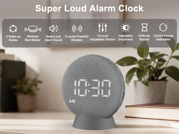 alarm clock for heavy sleepers