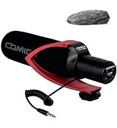 Comica CVM-V30 PRO Camera Microphone Electric Super-Cardioid Directional Condenser Shotgun Video ...