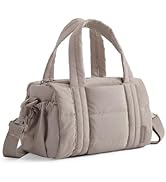 BAGSMART Mini Gym Bag for Women, Small Duffle Bag with Detachable Strap, Small Crossbody Bags for...