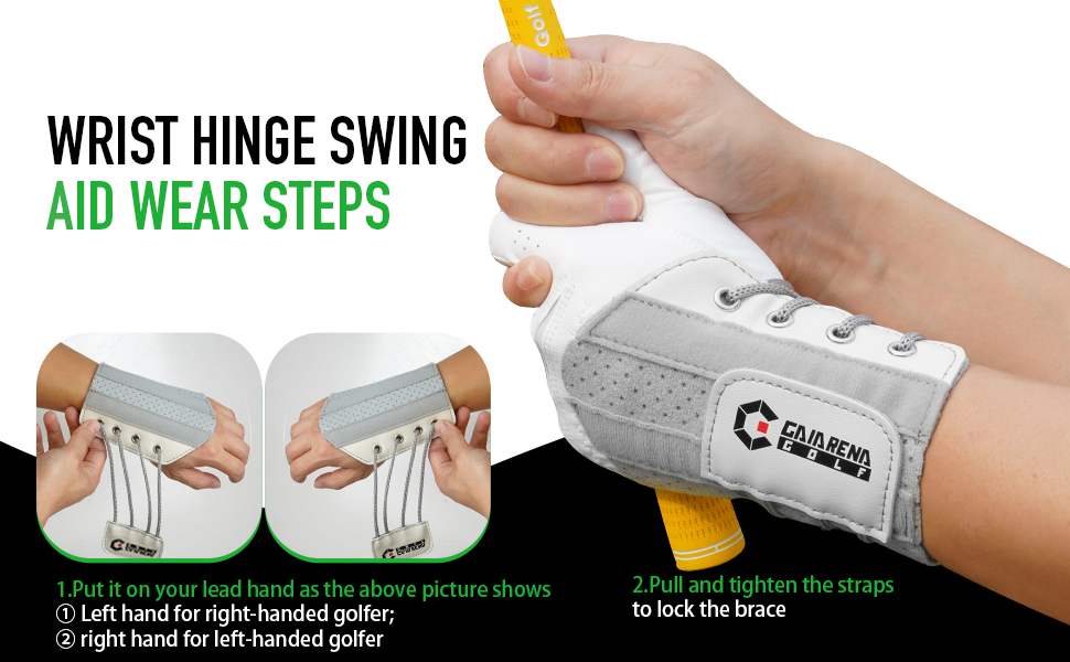 Golf Wrist Swing Aid Easy to Wear