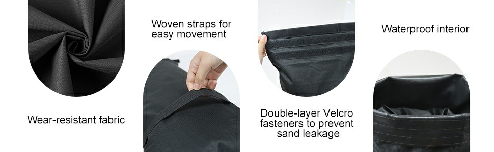 Umbrella Base Weight Sandbags Set