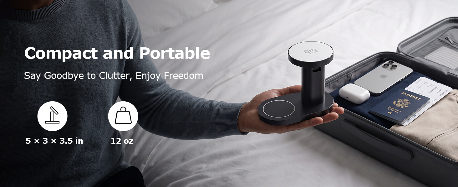 magnetic charging station
