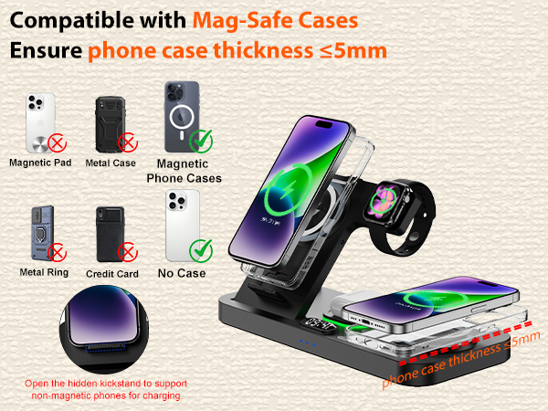 dual phone charging station