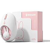MiPow x Miffy Bluetooth wireless mouse, small portable mouse, suitable for notebook computers, ta...