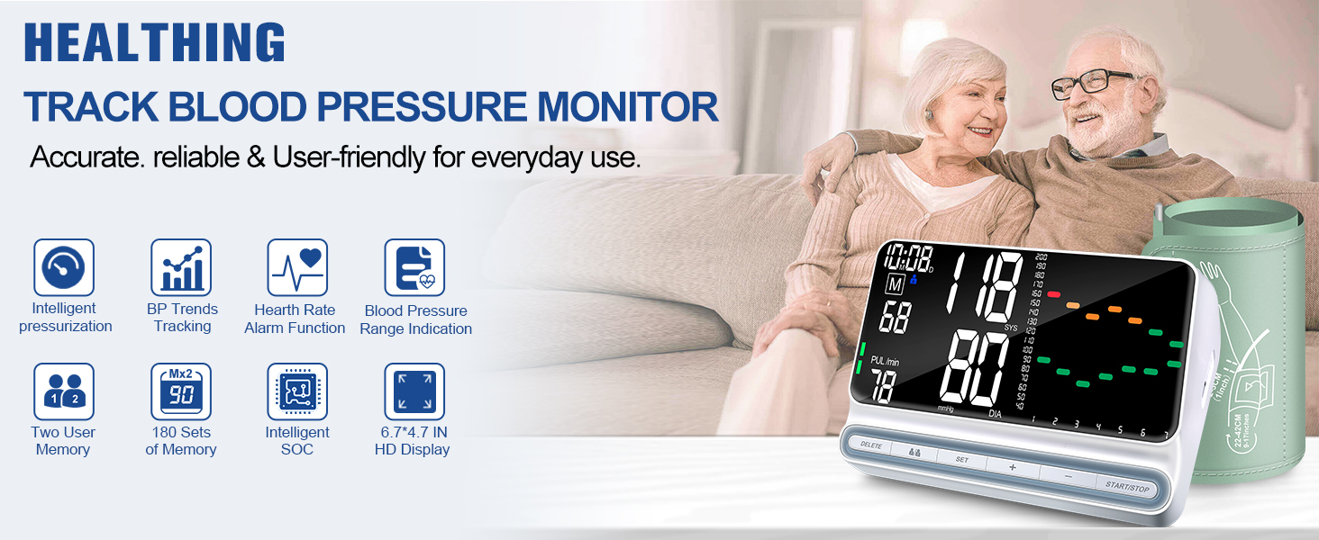Arm Blood Pressure Monitor