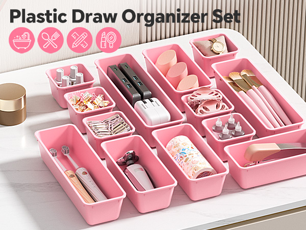 plastic drawers organizer tray