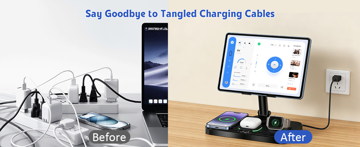 wireless charging station