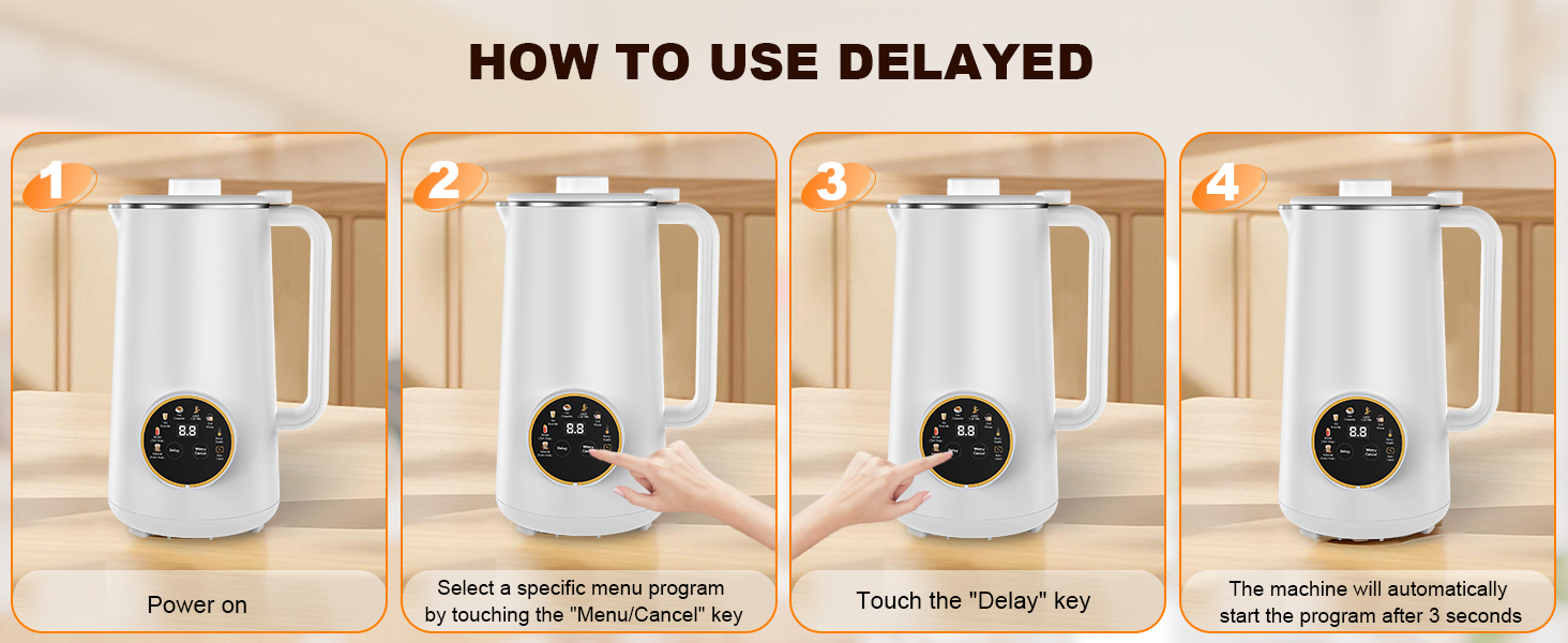 automatic nut milk maker